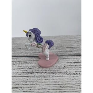 Unicorn Cake Topper 2000 Birthday Express Pink Purple Girl Party Figurine